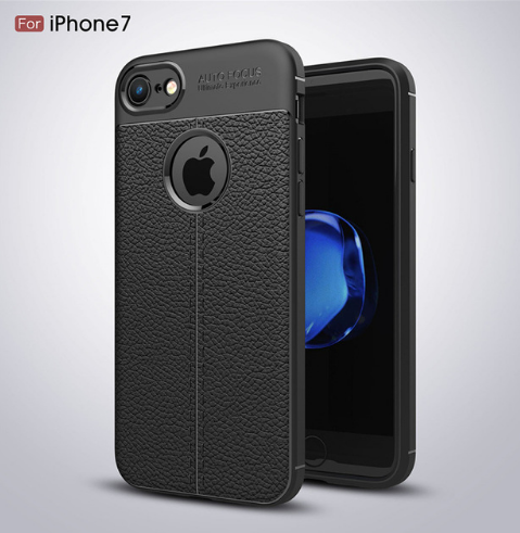 Iphone 7 - Case Kulit Auto Focus - Softshell / Silikon / Cover / Softcase