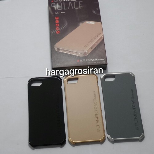 Solace Element Case Iphone 7 / Iphone 8  Anti ShockProof Kokoh dan Bagian Atas dan Bawah Bahan Aluminium