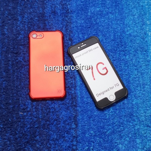 Anti Crack 360 Iphone 7 - Softshell Full Case 360 - Silikon - Cover - Back Case
