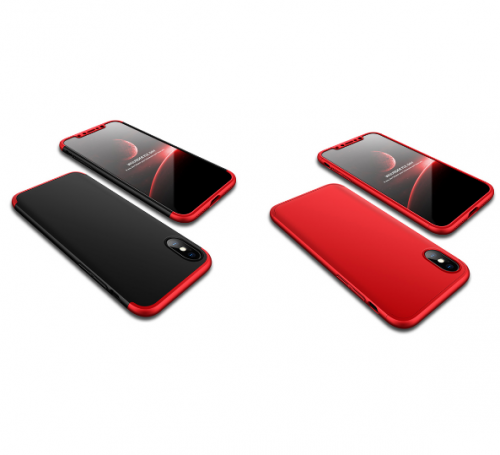 Iphone X - Case GKK 360 Full Protective / Hardcase Full Case - Pelindung Full Body ORIGINAL 100% GKK