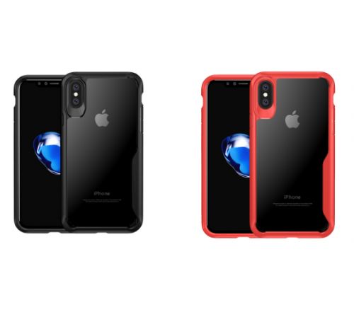 Iphone X - Fuze Clear - Transparant - Cover / Back Case / Pinggiran Karet