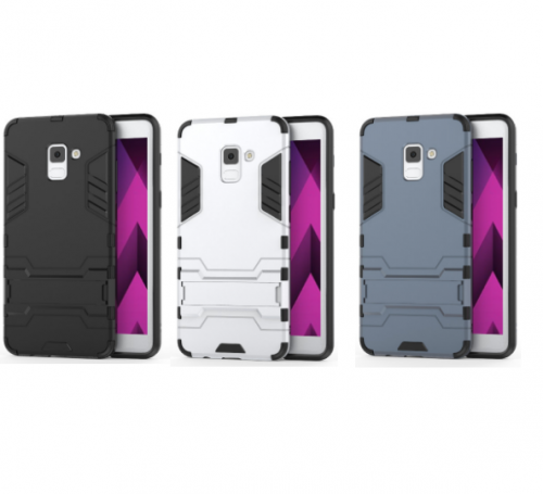 Samsung A8 Plus 2018 - Transformer Case / Iron Man Case - Softshell / Back Case / Cover
