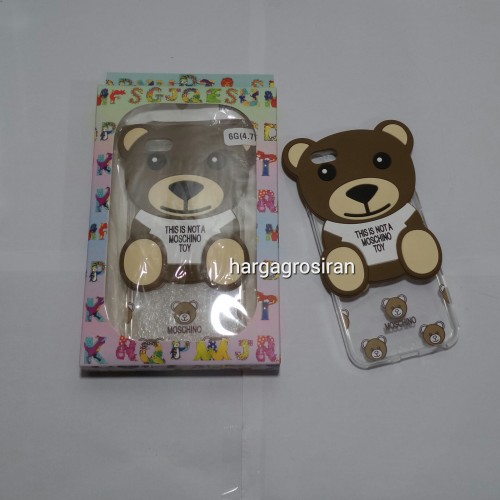Softshell Moschino Toy Iphone 6G / Silikon / Softshell Motif Beruang