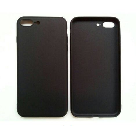 Softshell Slim Matte Iphone 7 Plus  - Sillicone Casing Black