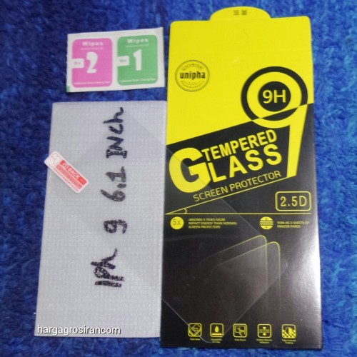 Iphone XR 6.1 Inch - Tempered Glass Std / Anti Gores Kaca - Tidak Ada Garansi