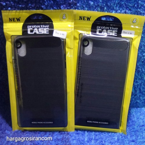 Iphone XS Max - Rugged FS / Delkin - Carbon Fibre Case Slim Rugged Armor ShockProof / Rubber