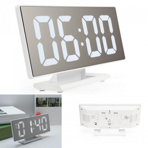 JD-02 SOHA Jam Mirror Meja Digital Led Weker / Digital Alarm Clock Smart Watch