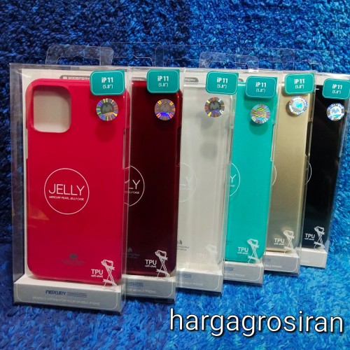 Jelly Case Iphone XI / 11 6.1 inch - Original Mercury Goospery Premium Case / Silikon Cover