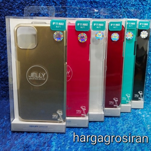 Jelly Case Iphone XI Pro Max / 11 Pro Max 6.5 inch - Original Mercury Goospery Premium Case Silikon