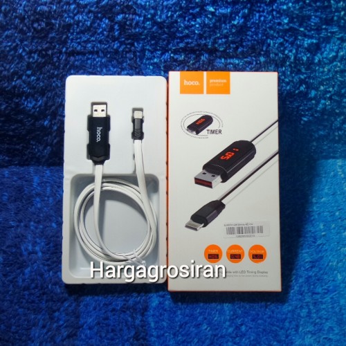 U29 Lightning HOCO Iphone 5/5S/6/6S/7/8 Plus Xs Xr Xs Max 11 11 Pro 6.1 Pro Max 12 13 - Auto Off Pakai Timer Merek Original HOCO Type-C Fitur LED