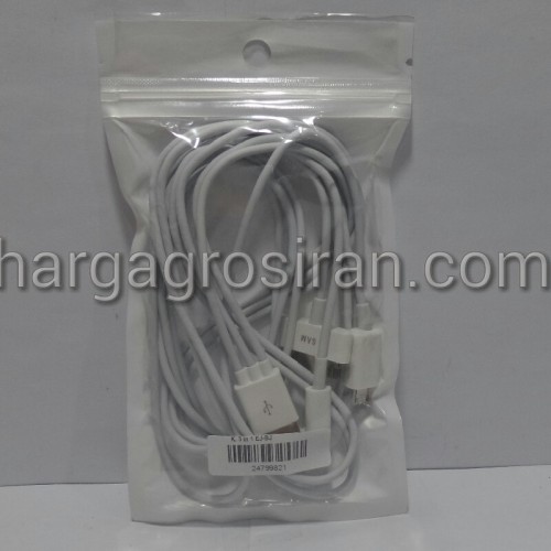 Kabel 3 Cabang BB, Iphone 5, Samsung Tab - 3 in 1