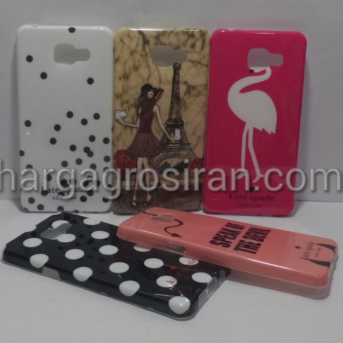 Kate Spade Samsung A5 2016 / A510 - Softshell / Silikon Motif / Back Case / Cover