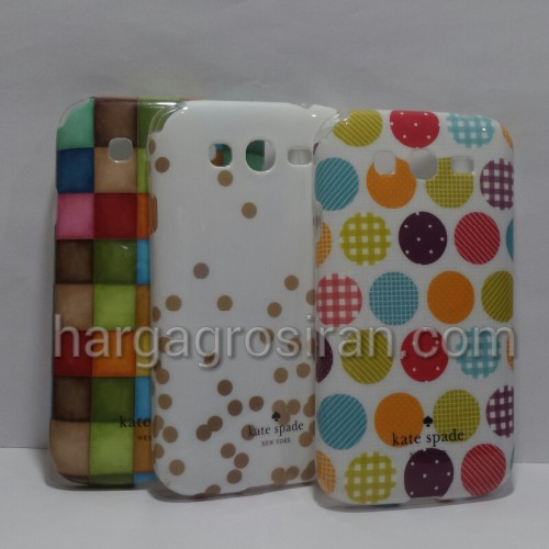 Kate Spade Samsung Grand Duos / i9082 - Softshell / Silikon Motif / Back Case / Cover