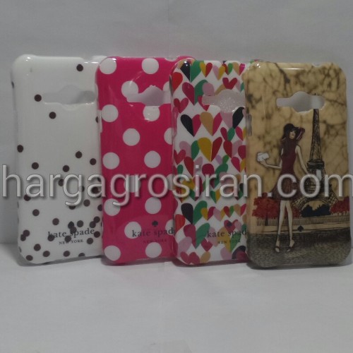 Kate Spade Samsung J1 Ace - Softshell / Silikon Motif / Back Case / Cover