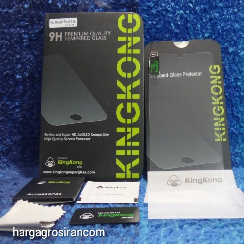 KingKong Google Pixel 2 XL - Tempered Glass Anti Gores Kaca / Glass Sceen Protector