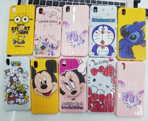 Realme 3 Pro Koper Case Cute Unicorn, Doreamon, Minion, Hello Kitty, Mickey, Tsum, Stitch Ver.27