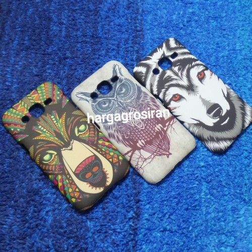 LUXO Samsung Galaxy J2 - Hardcase / Back Case Motif Batik Animals Abstrak Glow In The Dark