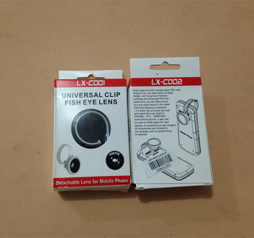 Lensa Fisheyes Universal  Untuk Handphone - Clip Bulat