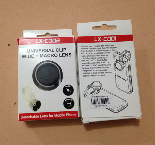 Lensa Marco + Wide Universal Untuk Kamera Handphone