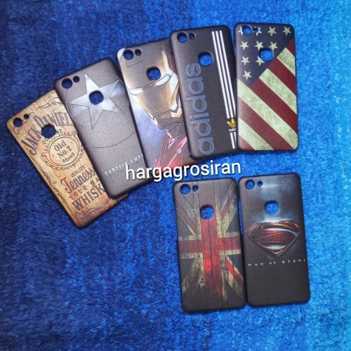 Hardcase Motif Man Case Vivo V7 / Back Case / Motif Superhero / Avenger