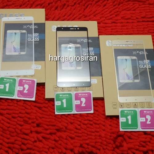 Tempered Glass FS Xiaomi MI5S Plus / Full Screen - Anti Gores Kaca