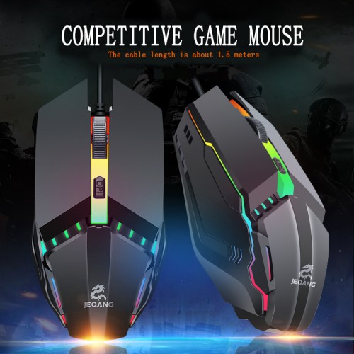 JM-530 Mouse Gaming Komputer PC Laptop USB Computer Gamer Office Kantor MOS-007