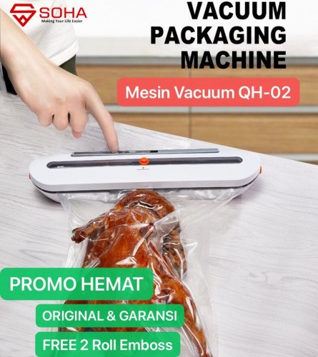 MVS-10 QH-02 XinBaoLong Mesin Vacum Makanan Alat Vakum Kering Basah Food Vacuum Sealer VAKUM Press Plastik Bungkus Packing Bags Machine Kitchen