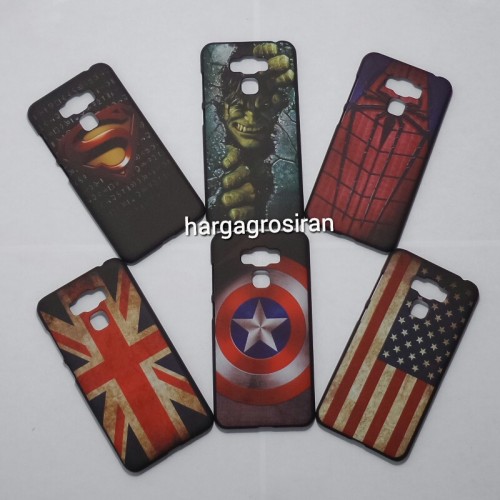 Hardcase Motif Man Case Asus Zenfone 3 Max 5.5  / Back Case / Motif Superhero / Avenger