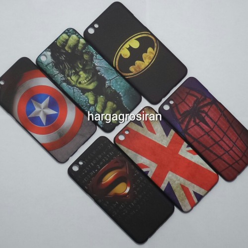 Hardcase Motif Man Case Oppo F3 Plus / Back Case / Motif Superhero / Avenger