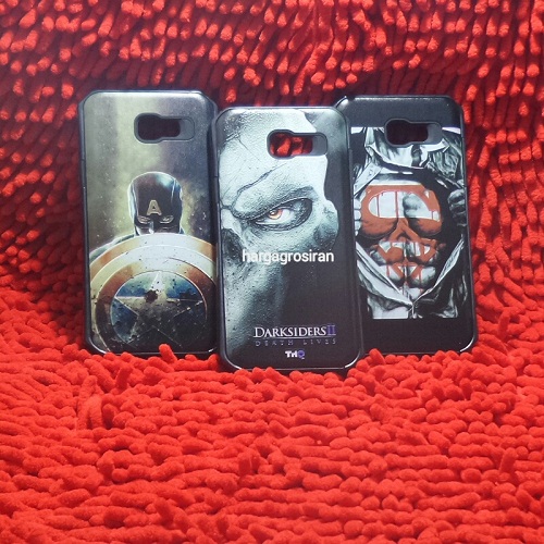 Man Case Samsung A7 2017 / A720 Prime Model Spigen Motif Superman / Spider / Captain Amerika