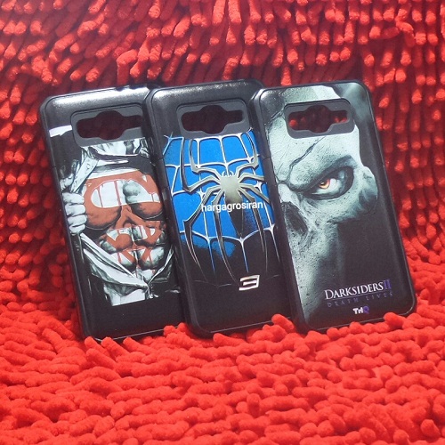 Man Case Samsung J2 Prime Model Spigen Motif Superman / Spider / Captain Amerika