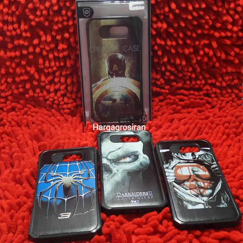 Man Case Samsung J5 Prime Model Spigen Motif Superman / Spider / Captain Amerika