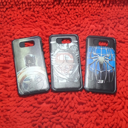 Man Case Samsung J7 Prime Model Spigen Motif Superman / Spider / Captain Amerika