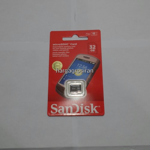 Memory SanDisk MicroSD 32GB Class 4