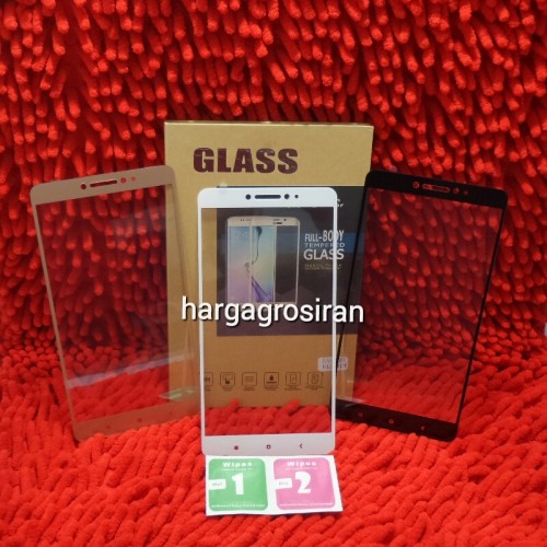 Tempered Glass FS Xiaomi Max / Full Screen - Anti Gores Kaca