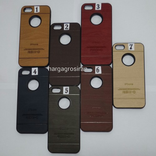 Motif Kayu Iphone 5 / Iphone 5s / Hardcase Lentur / Back Case / Cover Wood