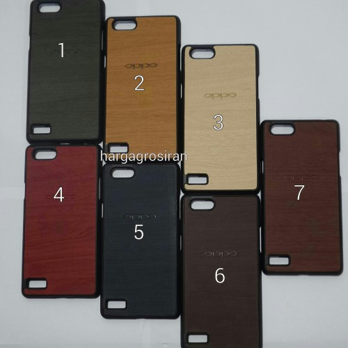 Motif Kayu Oppo Neo 7 / Hardcase Lentur / Back Case / Cover Wood