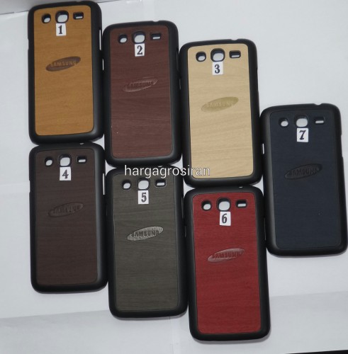 Motif Kayu Samsung Galaxy Mega 5.8 / Hardcase Lentur / Back Case / Cover Wood