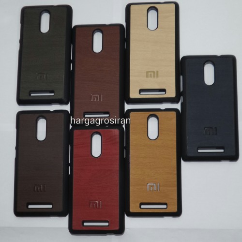 Motif Kayu Xiaomi Redmi Note 3 / Hardcase Lentur / Back Case / Cover Wood