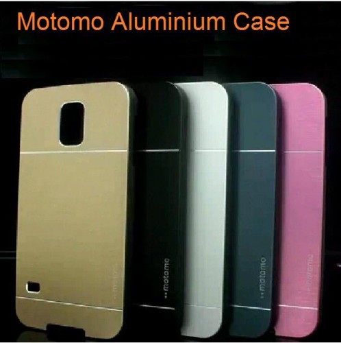 Hardcase Lentur Aluminium Motomo  Samsung Galaxy S4 - i9500