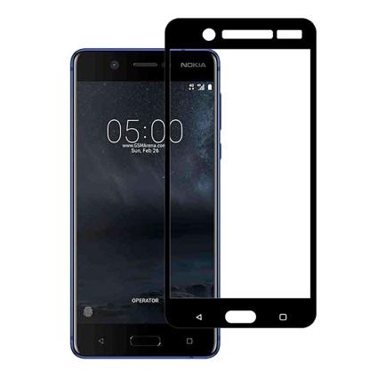 Nokia 5 -  Tempered Glass Full Body Anti Gores Kaca Premium / Full Bahan Kaca Full Lem