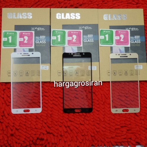 Tempered Glass FS Samsung Note 5 / Full Screen - Anti Gores Kaca