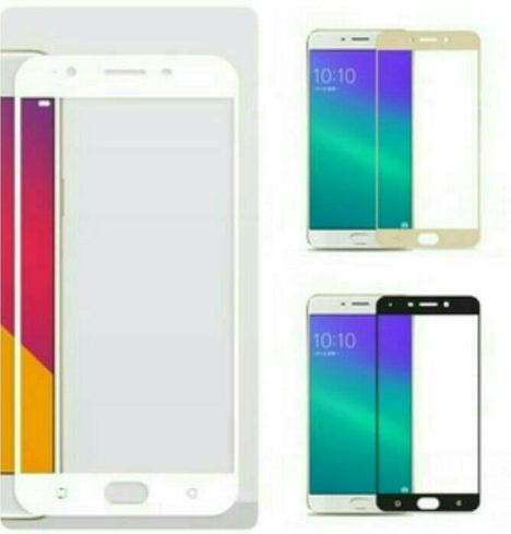 Tempered Glass FS Oppo A57 / Full Screen - Anti Gores Kaca