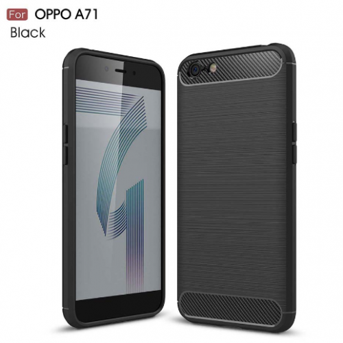 Oppo A71 - Rugged FS / Delkin - Carbon Fibre Case Slim Rugged Armor ShockProof / Rubber