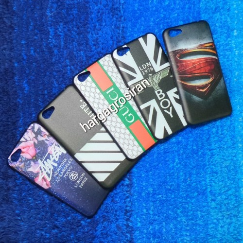 Oppo A71 - Softcase Black Motif / Silikon / Softshell / Back Case / Cover