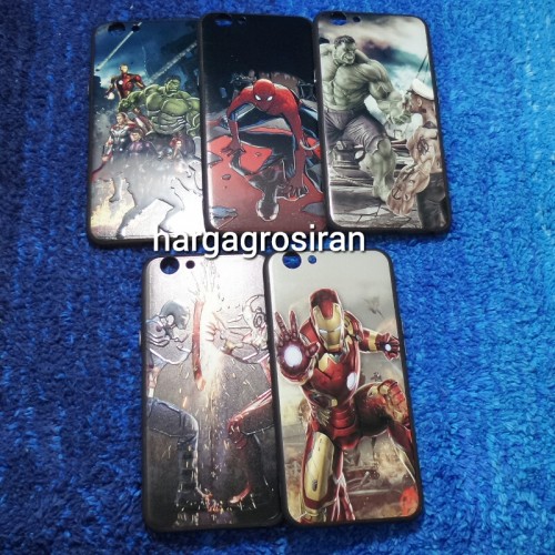 Fuze Art Motif Man Ver.3 Oppo F1S - Case 3D Timbul - Pinggir karet - Silikon - Cover