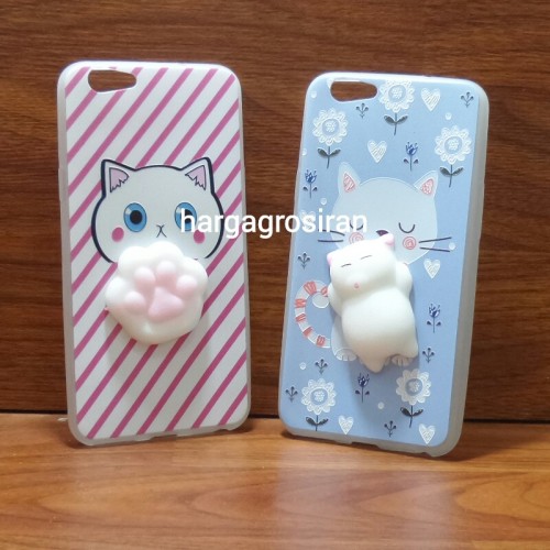 Squishy Case Oppo F1S / A59 + Boneka Lucu / Silicone / Softshell / Silikon / Cover Motif