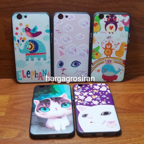 Fuze Art Ver.2 Oppo F1S - Case Seni Lukisan Ukiran 3D Timbul - Bahan Fuze Pinggir karet