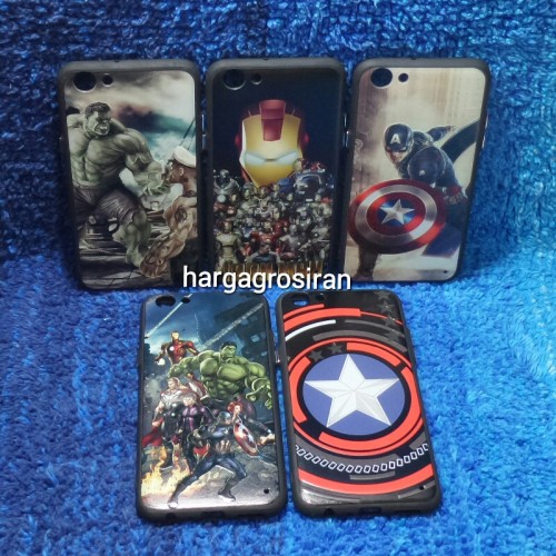 Fuze Art Motif Man Ver.3 Oppo F3 Biasa - Case 3D Timbul - Pinggir karet - Silikon - Cover