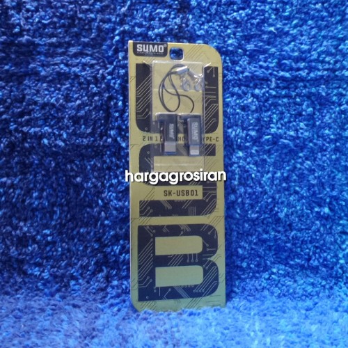 Converter Charger Micro ke Type C dan Iphone 5 / Kabel Lighting Iphone - Connector Merek Sumo